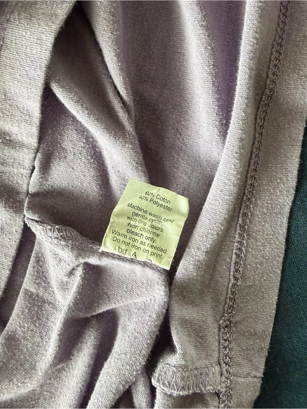 J. Crew Lavender Short Sleeve Crewneck Tee